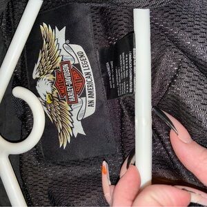 Harley-Davidson Black and Silver Jacket